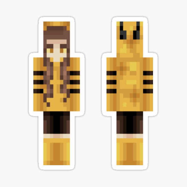 Create meme minecraft paper, paper bee from minecraft, bee minecraft  papercraft - Pictures 