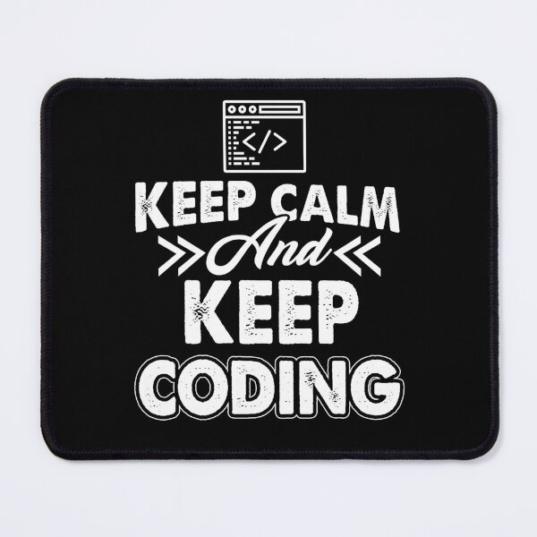 Item preview, Programmer Keep Calm And Keep Coding designed and sold by UnknownArtistt.