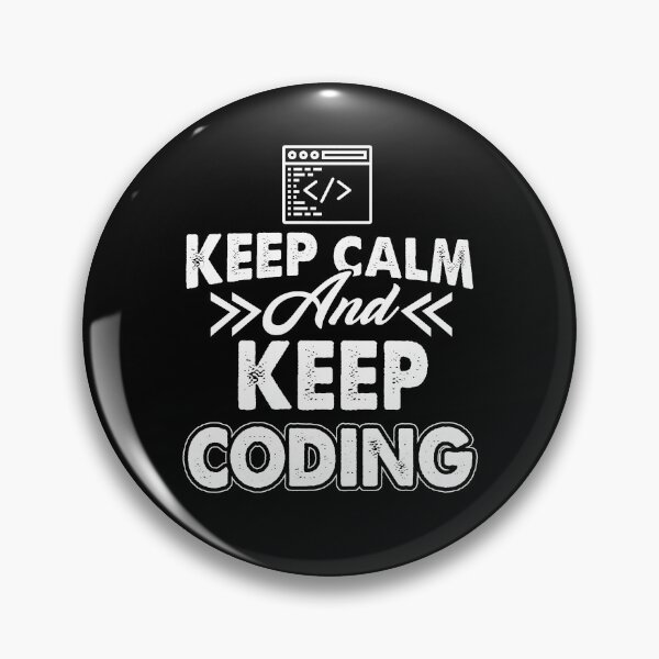 Item preview, Programmer Keep Calm And Keep Coding designed and sold by UnknownArtistt.