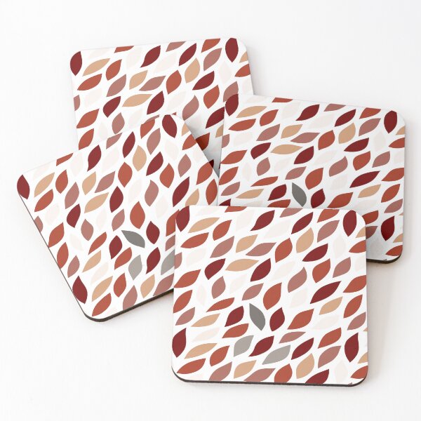 Item preview, Brown Burgundy Seamless Leaf Pattern designed and sold by Uday24.