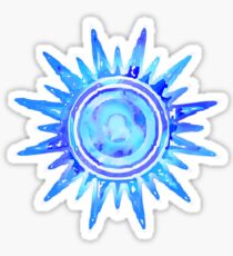 Blue Sunshine Sticker