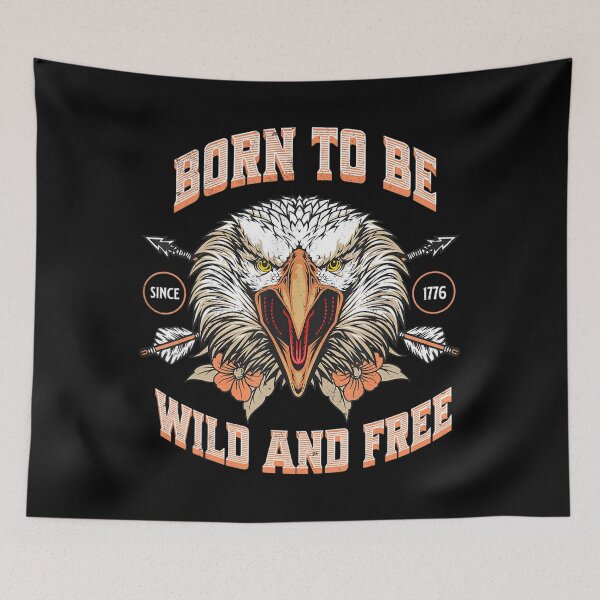 Item preview, Patriotic Bald Eagle 4th of July USA Vintage  designed and sold by nedrae.