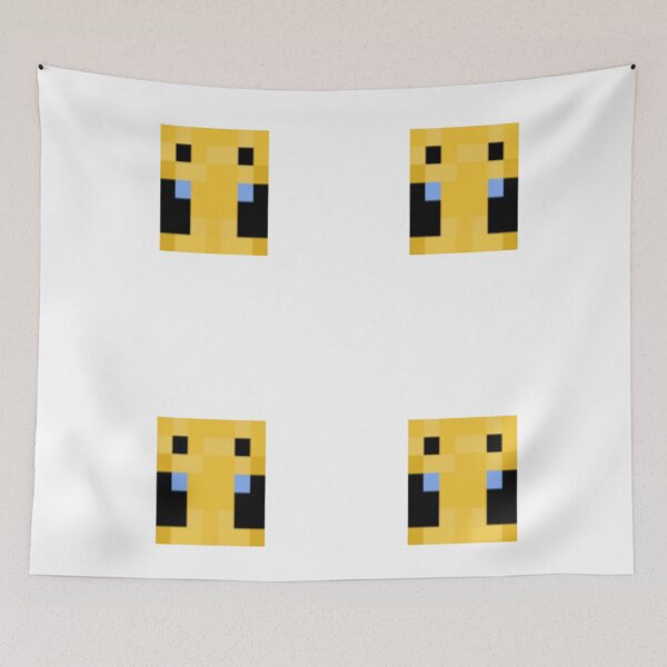 Item preview, cute bee face designed and sold by Fineshopify.