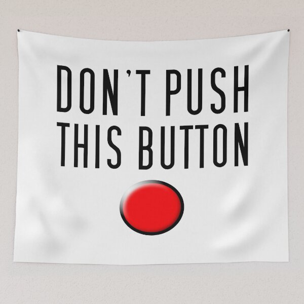 Item preview, Don't push this button designed and sold by MIRO3D.