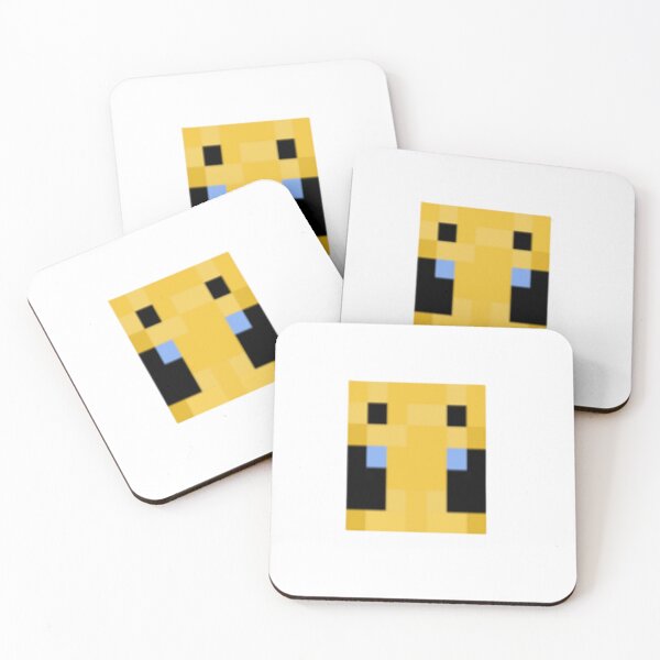 Item preview, cute bee face designed and sold by Fineshopify.