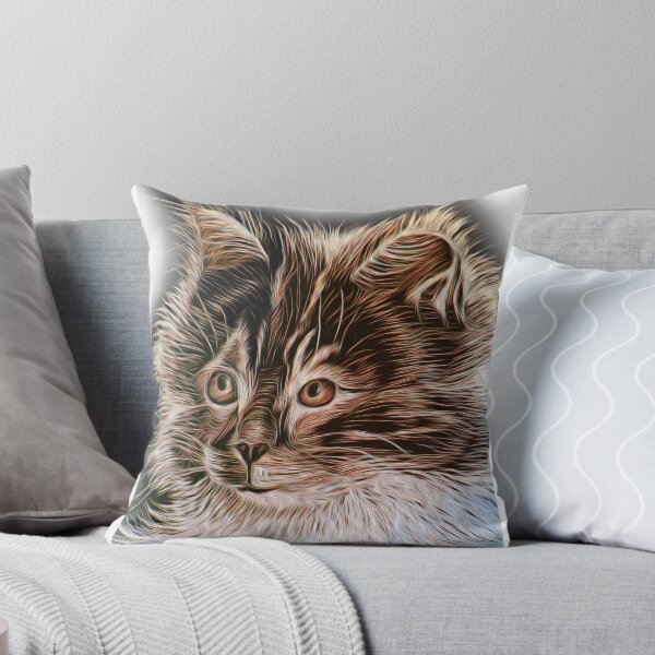 Item preview, Cute Fluffy Kitten  designed and sold by Simon Mark Knott * Simbird *.