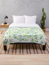 Roses Throw Blanket