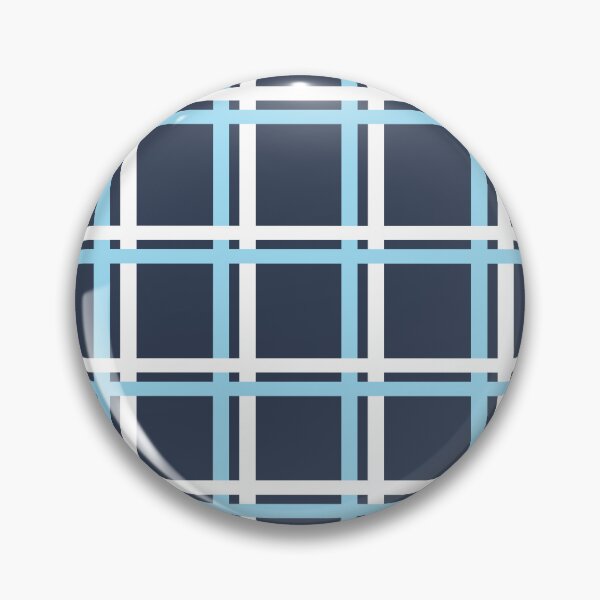 Item preview, Navy Blue White Checkered Pattern designed and sold by Nisha Prabhu.