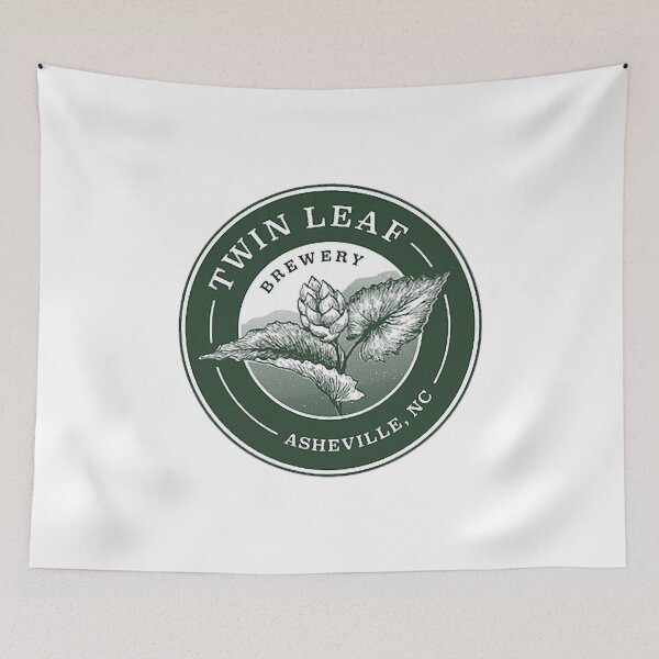 Item preview, Twin Leaf Brewery Asheville NC designed and sold by AkikoDias29.