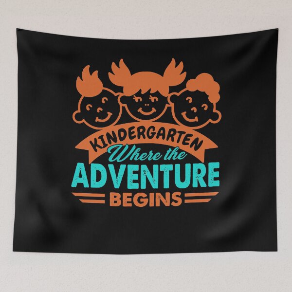Item preview, Kindergarten Teacher Where The Adventure Begins designed and sold by UnknownArtistt.