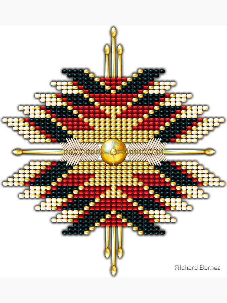 Native american deals bead art