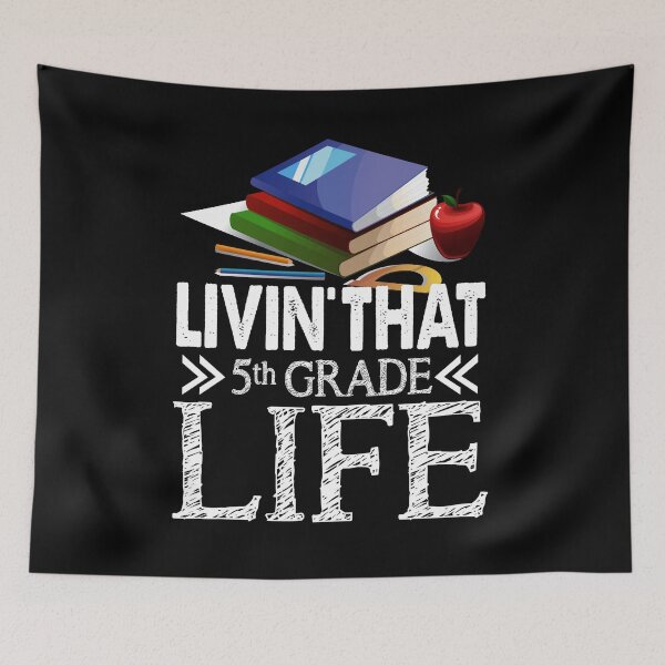 Item preview, 5th Grade Teacher - Livin That 5th Grade Life designed and sold by UnknownArtistt.