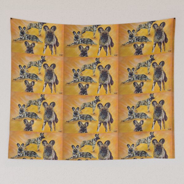 Item preview, African Wild Dogs designed and sold by kellygossart.