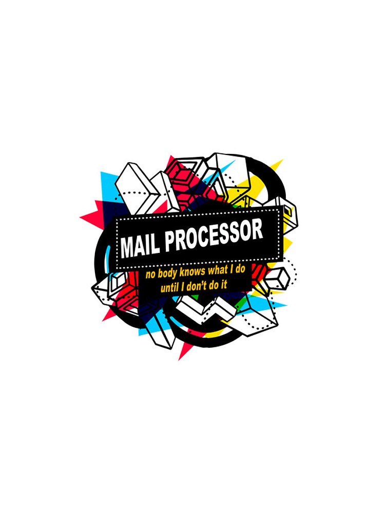 Thumbnail 4 of 4, iPhone Case, Mail Processor designed and sold by Ruebenshi.