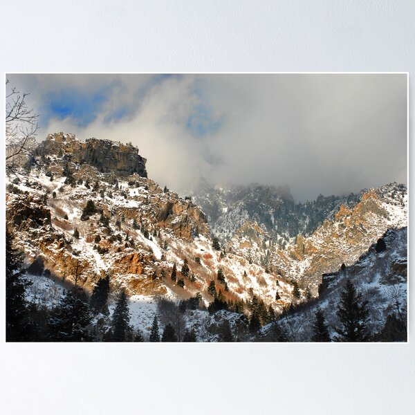 Item preview, American Fork Canyon - Winter Sunshine designed and sold by Ryan Houston.