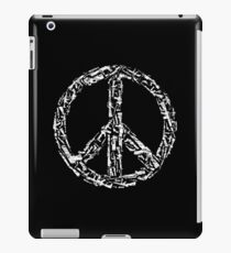 Weapon Peace black iPad Case/Skin