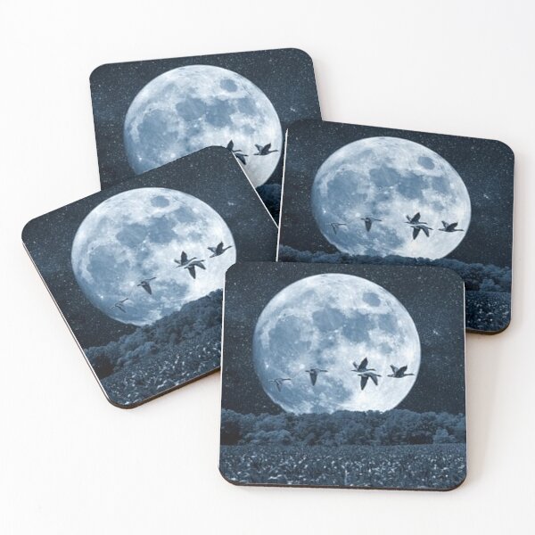 Artikelvorschau, COOL MOON VÖGEL FIELD ART. entworfen und verkauft von BEAUTY ⭐⭐⭐⭐⭐.