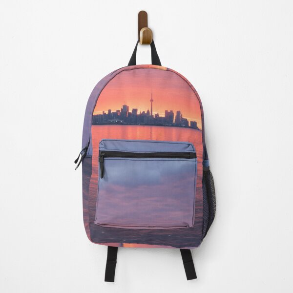Item preview, Wonderfully Layered Sunrise - Splendiferous Sky over Lake Ontario and Toronto Skyline designed and sold by Georgia Mizuleva.