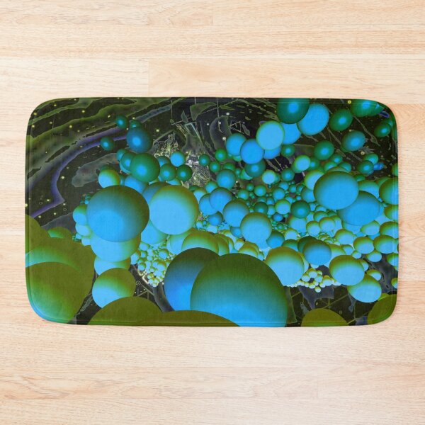 Item preview, Green-blue Bubbles in Space designed and sold by PanthersDream.