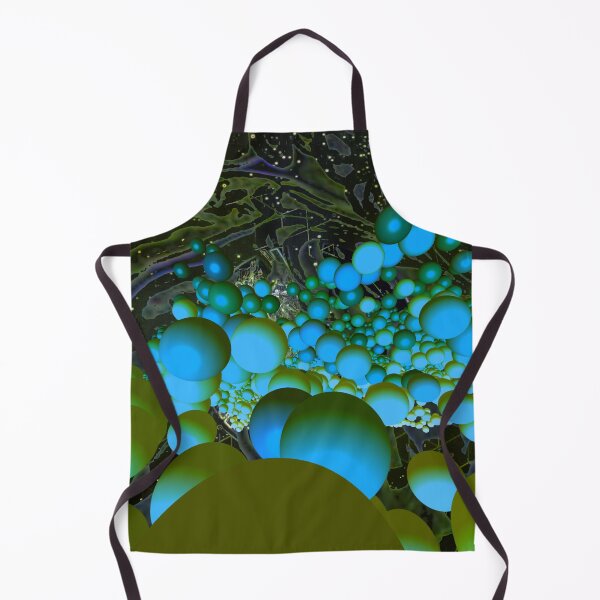 Item preview, Green-blue Bubbles in Space designed and sold by PanthersDream.