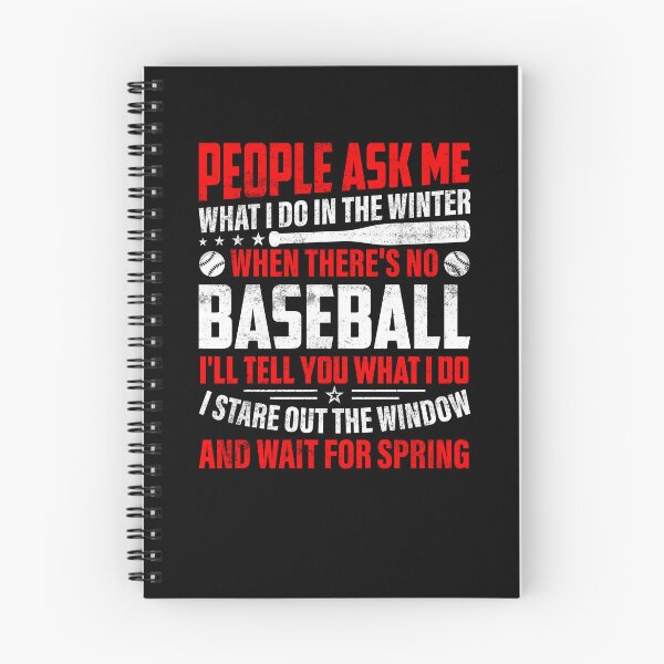 Item preview, Funny Baseball Winter wait for Spring designed and sold by tjred01.