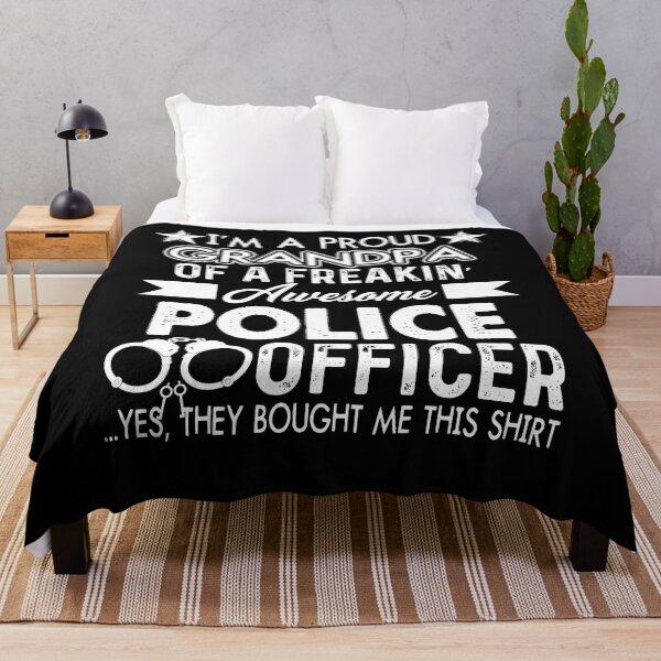 Item preview, Proud Grandpa Of A Freakin Awesome Police Officer designed and sold by UnknownArtistt.