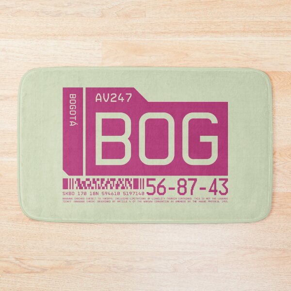 Item preview, Luggage Tag C - BOG Bogota Colombia designed and sold by VoodooCircus.