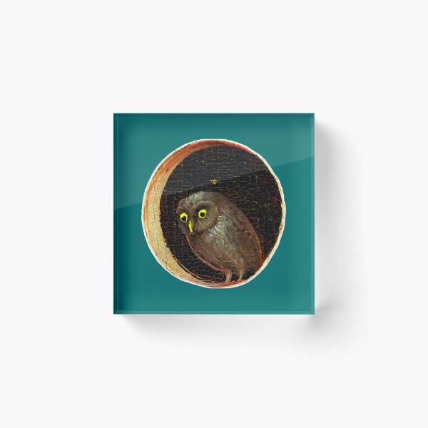 Item preview, Hieronymus Bosch Owl Garden Of Earthly   designed and sold by CBprintArtStore.