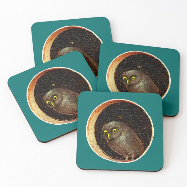 Item preview, Hieronymus Bosch Owl Garden Of Earthly   designed and sold by CBprintArtStore.