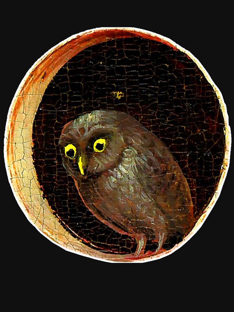 Thumbnail 7 of 7, Classic T-Shirt, Hieronymus Bosch Owl Garden Of Earthly designed and sold by CBprintArtStore.