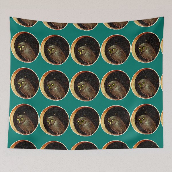 Item preview, Hieronymus Bosch Owl Garden Of Earthly   designed and sold by CBprintArtStore.
