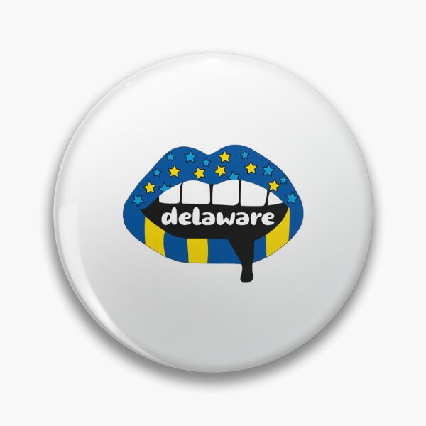 Item preview, University Of Delaware PillowDelaware Lips designed and sold by WhiteHusdon.