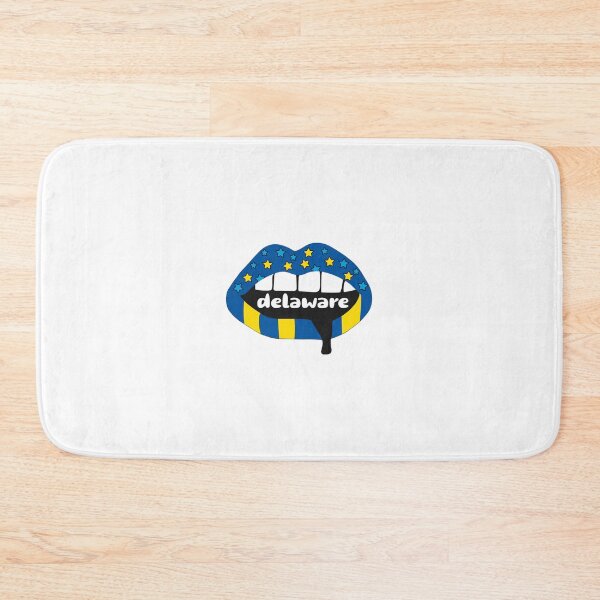 Item preview, University Of Delaware PillowDelaware Lips designed and sold by WhiteHusdon.