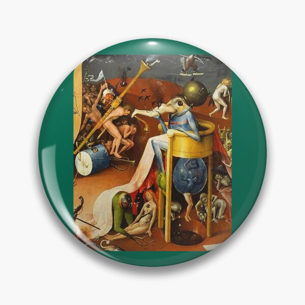 Item preview, Hieronymus Bosch The Prince of Hell (The Garden of Earthly Delights) Graphic  designed and sold by CBprintArtStore.