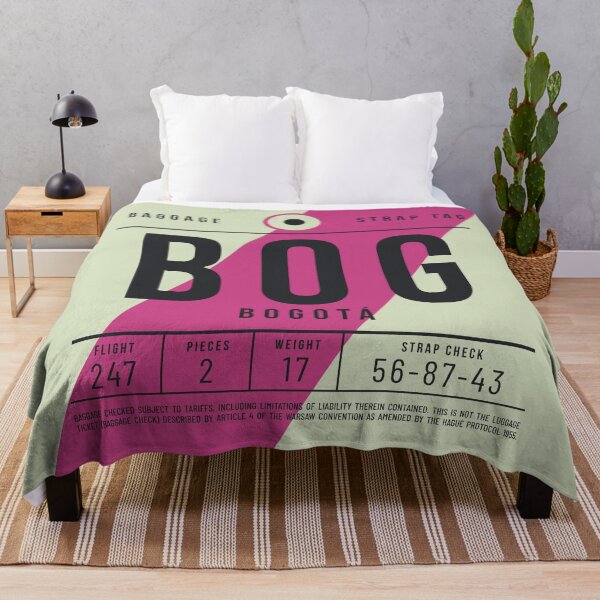 Item preview, Luggage Tag E - BOG Bogota Colombia designed and sold by VoodooCircus.