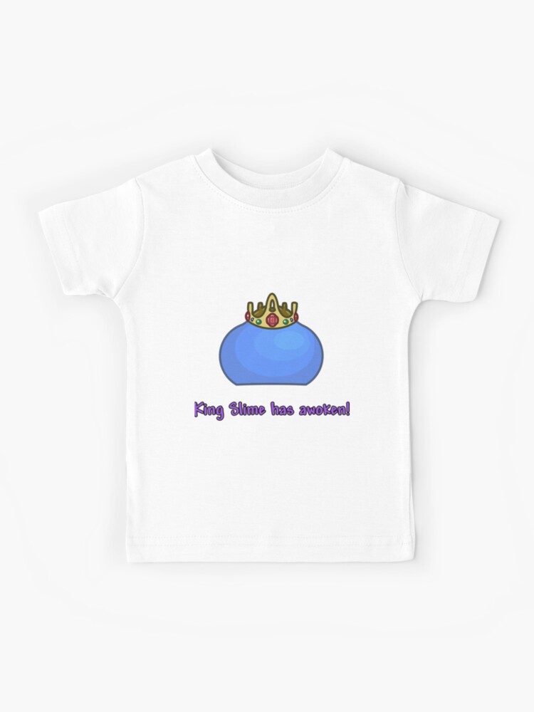 Camiseta de King Of Slime para niños, regalo divertido para niños