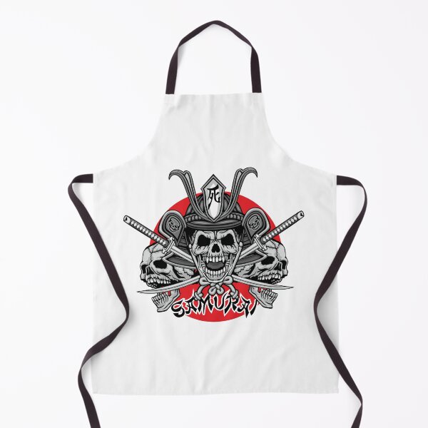 Item preview, samurai skull designed and sold by amid999.
