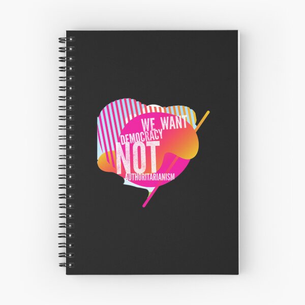 Item preview, We Want Democracy Not Authoritarianism PillowWe want Democracy, not Authoritarianism  designed and sold by WhiteHusdon.