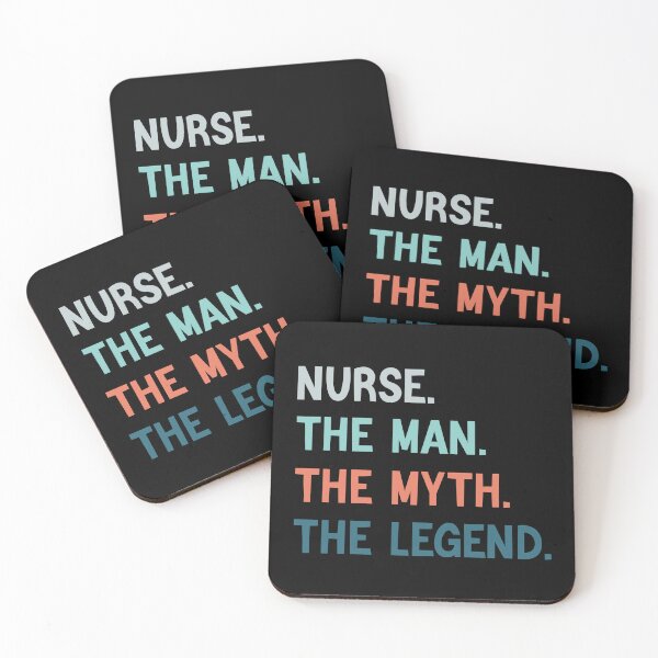 Item preview, Nurse The Man The Myth The Legend designed and sold by medbdj.