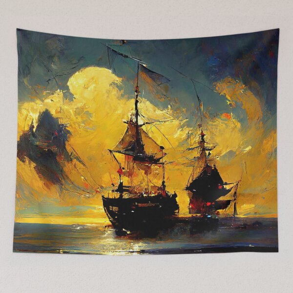 Item preview, Sailing at Sunset designed and sold by AM FineArtPrints.