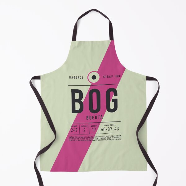 Item preview, Luggage Tag E - BOG Bogota Colombia designed and sold by VoodooCircus.