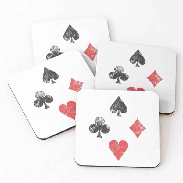 Item preview, Vintage Playing Card - Spades Hearts Diamonds Clubs designed and sold by adxota.