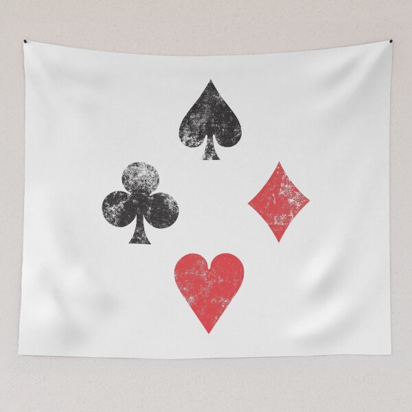Item preview, Vintage Playing Card - Spades Hearts Diamonds Clubs designed and sold by adxota.