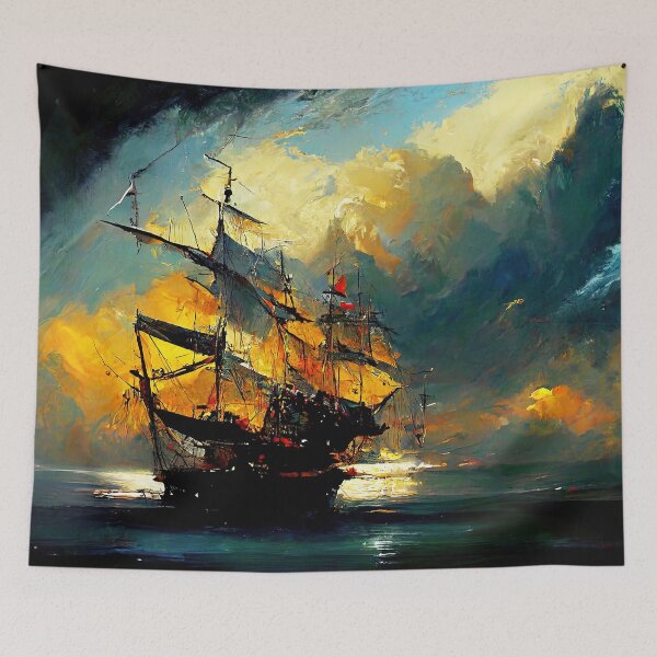 Item preview, Sailing at Sunset designed and sold by AM FineArtPrints.