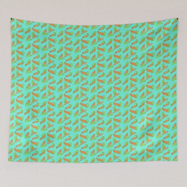 Item preview, Leggy Carrots on Aqua designed and sold by pseudosiren.