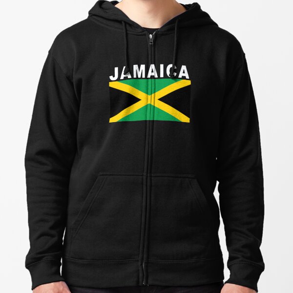 Jamaica text Black Sweatshirt