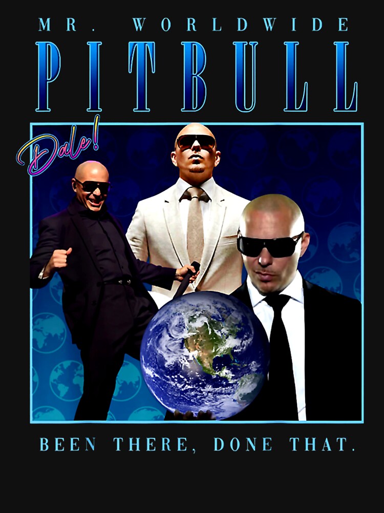 Discover Mr. Worldwide Pitbull Classic T-Shirt