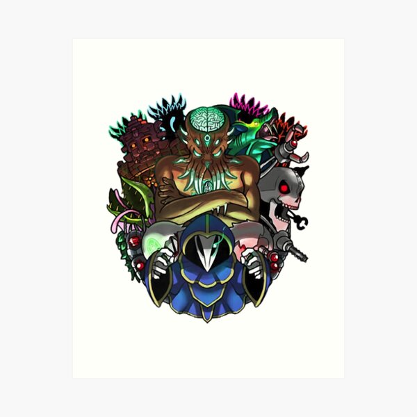 Terraria Boss Rush Hardmode Edition - Terraria Art Print for Sale by  laroccaclairx