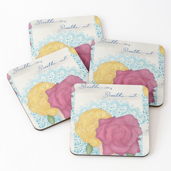 Item preview, Dúo Mindfulness Mandala Rosa designed and sold by RedRightHandArt.
