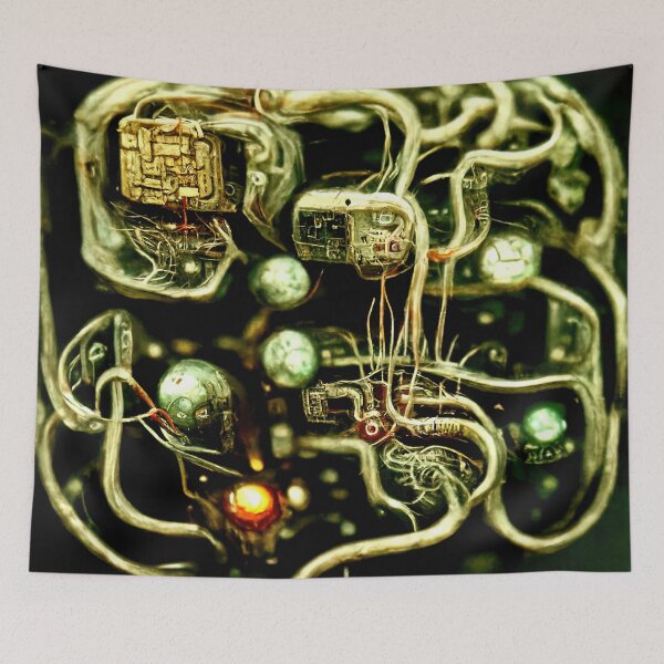 Item preview, Positronic Brain designed and sold by AM FineArtPrints.